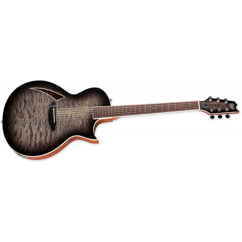LTD TL-6 QM Charcoal Burst - Gitara elektryczna LTD TL-6 QM Charcoal Burst - Gitara elektryczna