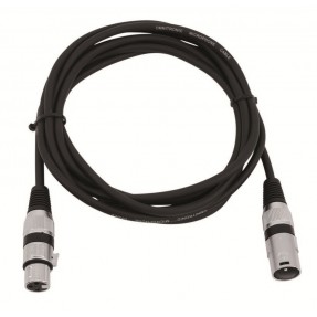OMNITRONIC XLR Cable 3-pin 10m bk - kabel mikrofonowy - 1 - Kable mikrofonowe -