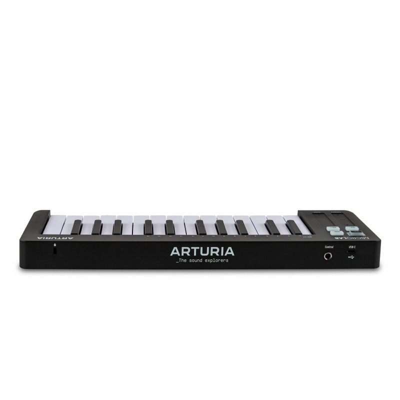 Arturia MicroLab mk3 Black ultrakompaktowy kontroler MIDI - 4 - Klawiatury sterujące - MicroLab mk3 Black to ultra-kompaktowy ko Arturia MicroLab mk3 Black ultrakompaktowy kontroler MIDI - 4 - Klawiatury sterujące - MicroLab mk3 Black to ultra-kompaktowy ko