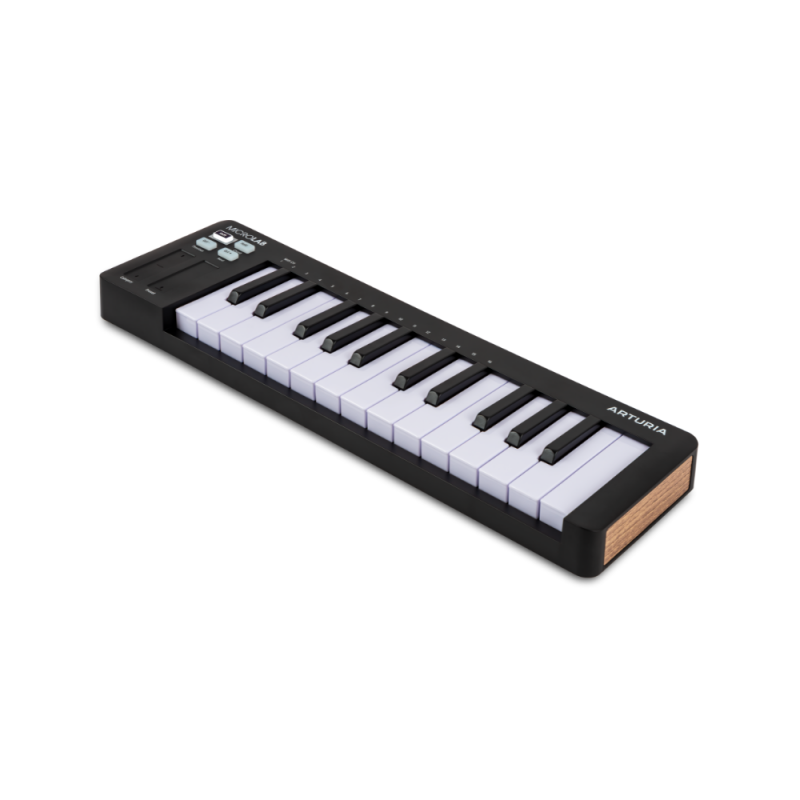 Arturia MicroLab mk3 Black ultrakompaktowy kontroler MIDI - 3 - Klawiatury sterujące - MicroLab mk3 Black to ultra-kompaktowy ko Arturia MicroLab mk3 Black ultrakompaktowy kontroler MIDI - 3 - Klawiatury sterujące - MicroLab mk3 Black to ultra-kompaktowy ko