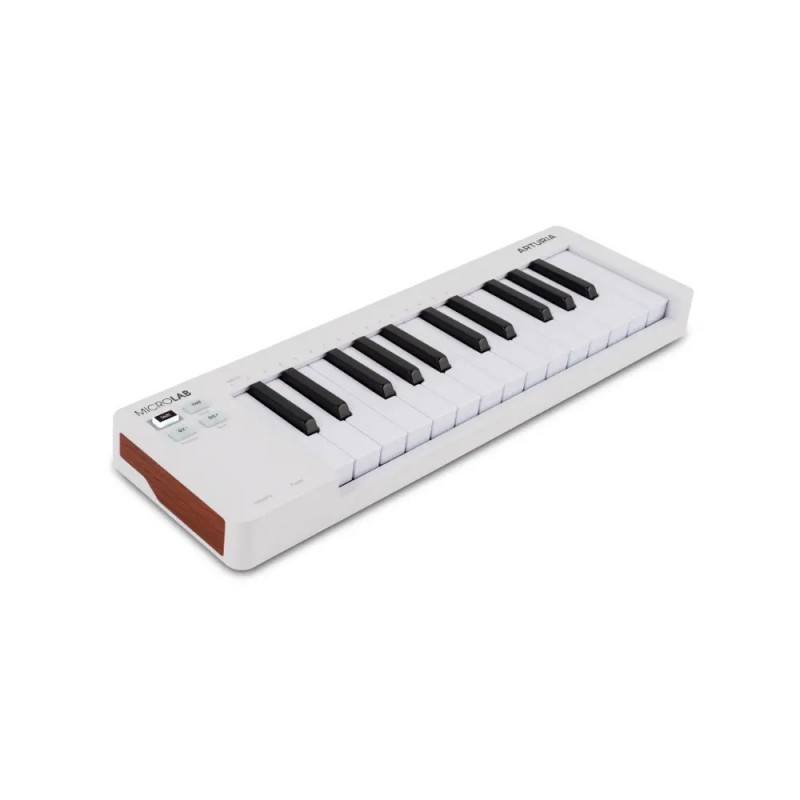 Arturia MicroLab mk3 White ultrakompaktowy kontroler MIDI - 2 - Klawiatury sterujące - MicroLab mk3 Whiteto ultra-kompaktowy kon Arturia MicroLab mk3 White ultrakompaktowy kontroler MIDI - 2 - Klawiatury sterujące - MicroLab mk3 Whiteto ultra-kompaktowy kon