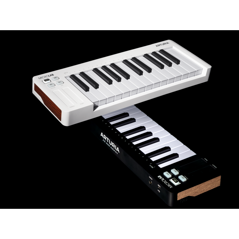 Arturia MicroLab mk3 White ultrakompaktowy kontroler MIDI - 6 - Klawiatury sterujące - MicroLab mk3 Whiteto ultra-kompaktowy kon Arturia MicroLab mk3 White ultrakompaktowy kontroler MIDI - 6 - Klawiatury sterujące - MicroLab mk3 Whiteto ultra-kompaktowy kon