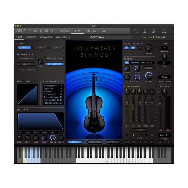 EastWest Sounds Hollywood Orchestra Opus Edition Diamond - Wirtualna orkiestra (do pobrania) EastWest Sounds Hollywood Orchestra Opus Edition Diamond - Wirtualna orkiestra (do pobrania)