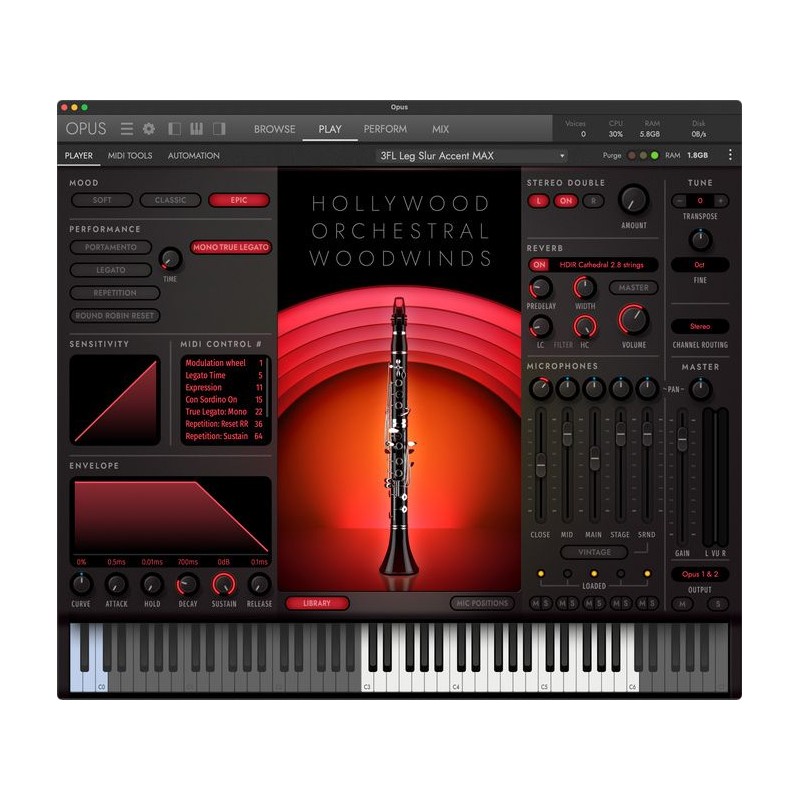 EastWest Sounds Hollywood Orchestra Opus Edition Diamond - Wirtualna orkiestra (do pobrania) EastWest Sounds Hollywood Orchestra Opus Edition Diamond - Wirtualna orkiestra (do pobrania)
