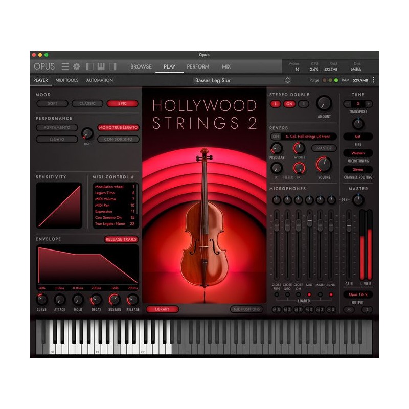 EastWest Sounds Hollywood Strings 2 - Wirtualna orkiestra smyczkowa (do pobrania) EastWest Sounds Hollywood Strings 2 - Wirtualna orkiestra smyczkowa (do pobrania)