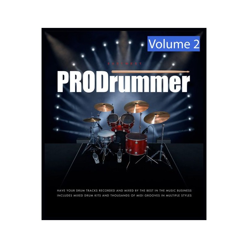EastWest Sounds PRODrummer 2 - Wirtualne studio produkcji bębnów (do pobrania) EastWest Sounds PRODrummer 2 - Wirtualne studio produkcji bębnów (do pobrania)