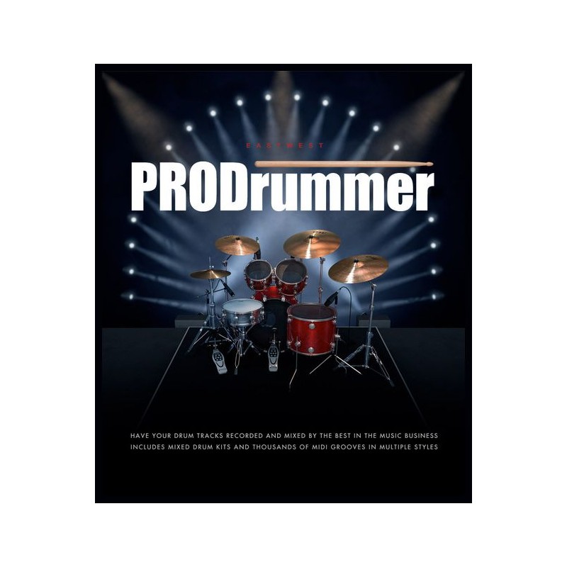 EastWest Sounds PRODrummer 1&2 - Wirtualne studio produkcji bębnów (do pobrania) EastWest Sounds PRODrummer 1&2 - Wirtualne studio produkcji bębnów (do pobrania)