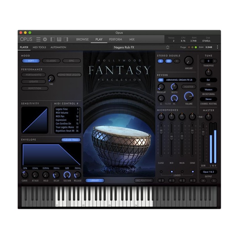 EastWest Sounds Hollywood Fantasy Percussion - Wirtualny zespół perkusyjny (do pobrania) EastWest Sounds Hollywood Fantasy Percussion - Wirtualny zespół perkusyjny (do pobrania)