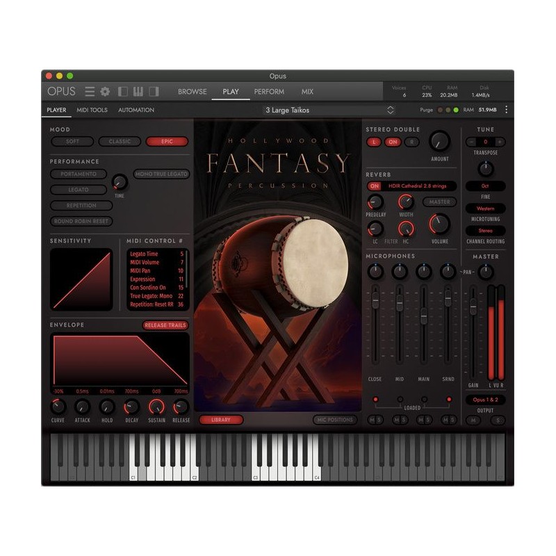 EastWest Sounds Hollywood Fantasy Percussion - Wirtualny zespół perkusyjny (do pobrania) EastWest Sounds Hollywood Fantasy Percussion - Wirtualny zespół perkusyjny (do pobrania)