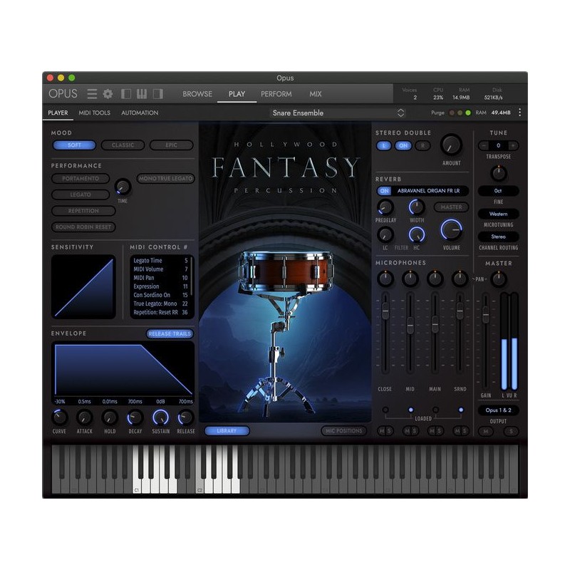 EastWest Sounds Hollywood Fantasy Percussion - Wirtualny zespół perkusyjny (do pobrania) EastWest Sounds Hollywood Fantasy Percussion - Wirtualny zespół perkusyjny (do pobrania)