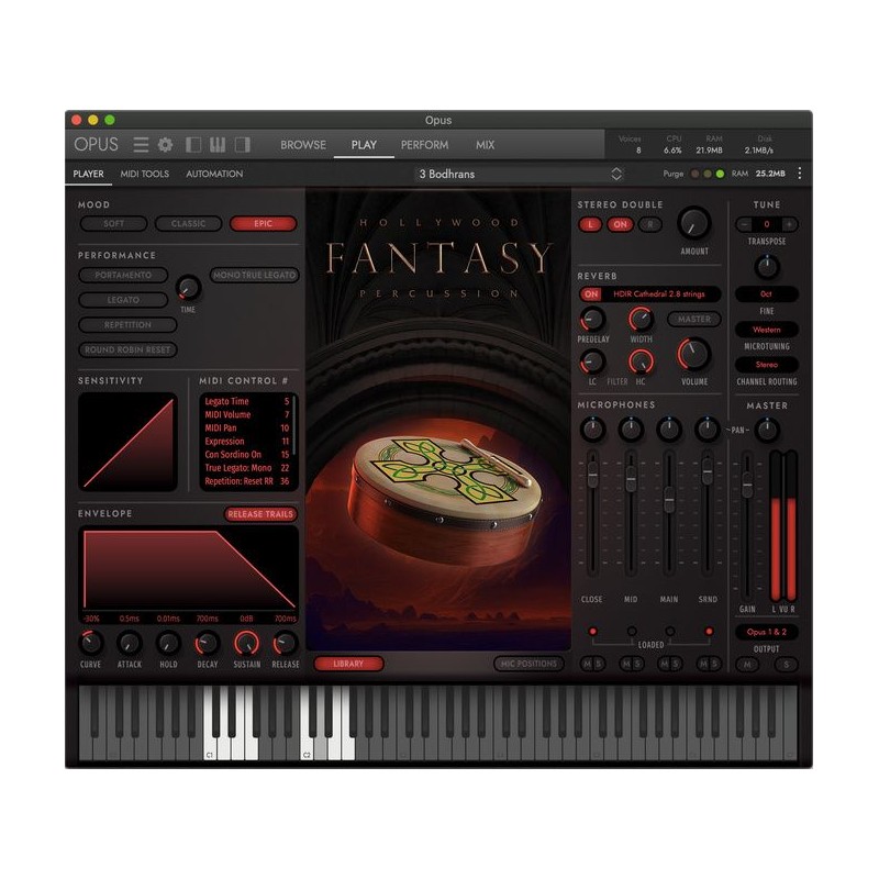 EastWest Sounds Hollywood Fantasy Percussion - Wirtualny zespół perkusyjny (do pobrania) EastWest Sounds Hollywood Fantasy Percussion - Wirtualny zespół perkusyjny (do pobrania)