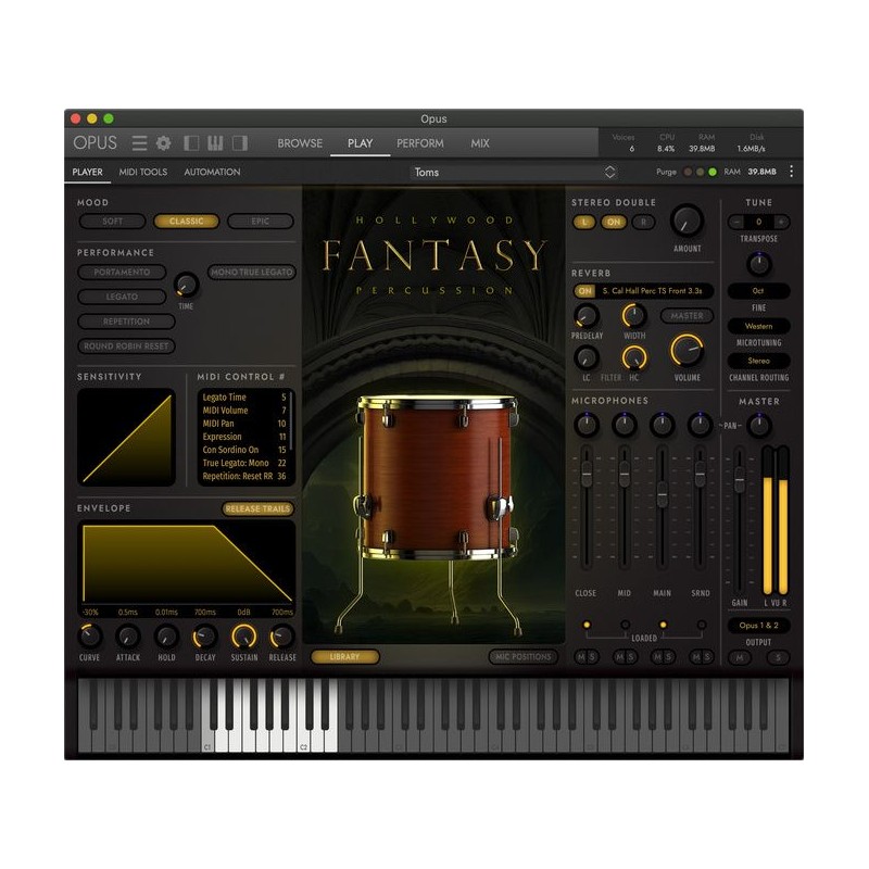 EastWest Sounds Hollywood Fantasy Percussion - Wirtualny zespół perkusyjny (do pobrania) EastWest Sounds Hollywood Fantasy Percussion - Wirtualny zespół perkusyjny (do pobrania)