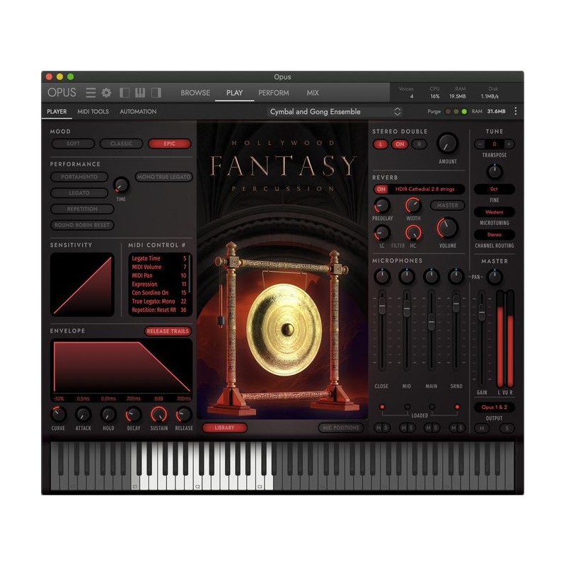 EastWest Sounds Hollywood Fantasy Percussion - Wirtualny zespół perkusyjny (do pobrania) EastWest Sounds Hollywood Fantasy Percussion - Wirtualny zespół perkusyjny (do pobrania)
