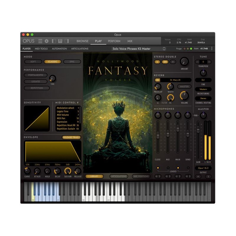 EastWest Sounds Hollywood Fantasy Voices - Wirtualny zespół wokalny (do pobrania) EastWest Sounds Hollywood Fantasy Voices - Wirtualny zespół wokalny (do pobrania)
