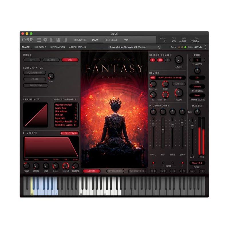 EastWest Sounds Hollywood Fantasy Voices - Wirtualny zespół wokalny (do pobrania) EastWest Sounds Hollywood Fantasy Voices - Wirtualny zespół wokalny (do pobrania)