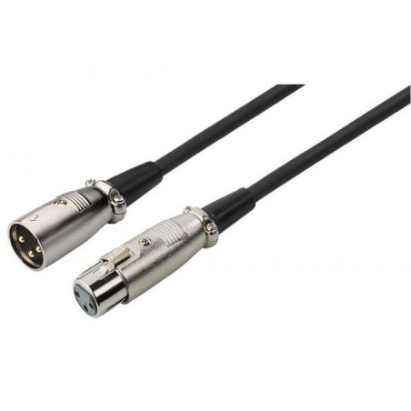 Monacor MEC-100slsSW - Kabel XLR 1m