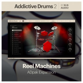 XLN Audio Addictive Drums 2: Reel Machines ADpak - Rozszerzenie do wtyczki (do pobrania)
