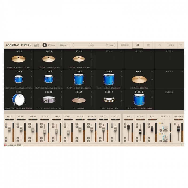 XLN Audio Addictive Drums 2: Indie ADpak - Rozszerzenie do wtyczki (do pobrania) XLN Audio Addictive Drums 2: Indie ADpak - Rozszerzenie do wtyczki (do pobrania)