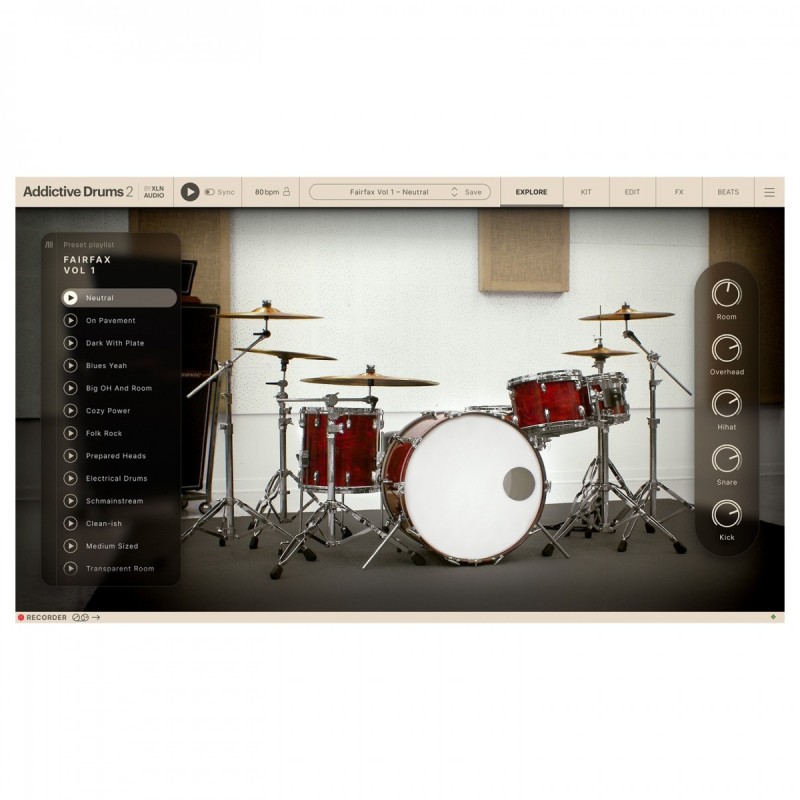 XLN Audio Addictive Drums 2: Fairfax Vol. 1 ADpak - Rozszerzenie do wtyczki (do pobrania) XLN Audio Addictive Drums 2: Fairfax Vol. 1 ADpak - Rozszerzenie do wtyczki (do pobrania)