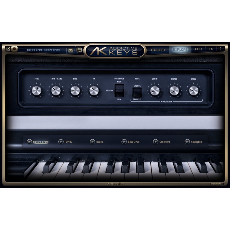 XLN Audio AK: Electric Grand - Wirtualny instrument (do pobrania) XLN Audio AK: Electric Grand - Wirtualny instrument (do pobrania)