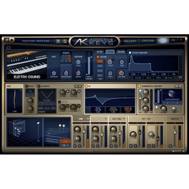 XLN Audio AK: Electric Grand - Wirtualny instrument (do pobrania) XLN Audio AK: Electric Grand - Wirtualny instrument (do pobrania)