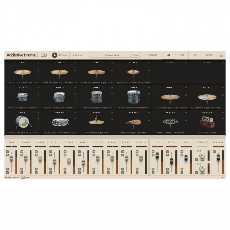 XLN Audio Addictive Drums 2: Vintage Dead - Wtyczka efektowa (do pobrania) XLN Audio Addictive Drums 2: Vintage Dead - Wtyczka efektowa (do pobrania)