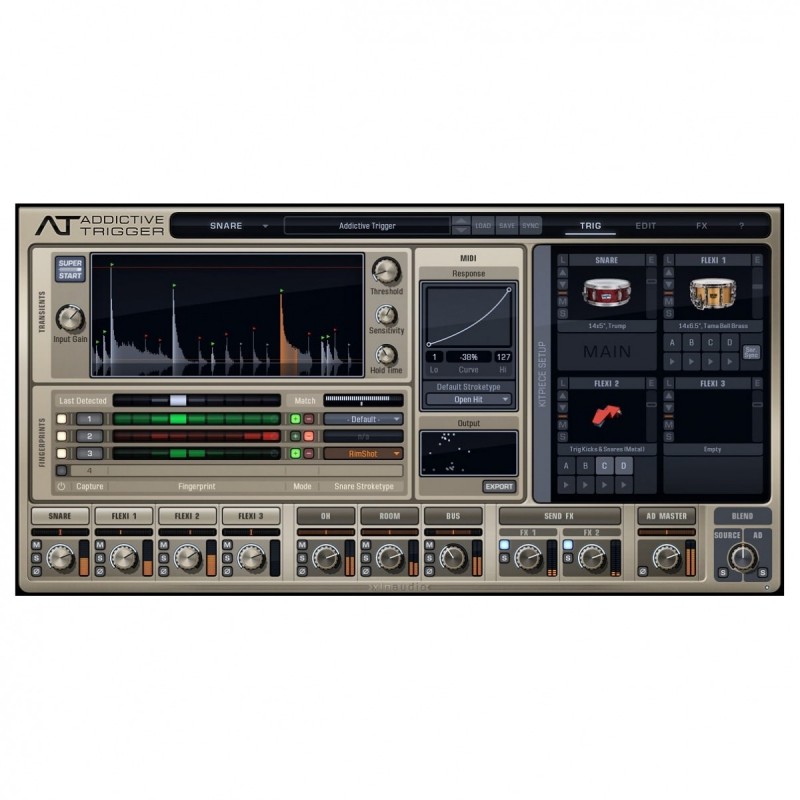 XLN Audio Trigger: Drum Vault Exp. - Wtyczka perkusyjna (do pobrania) XLN Audio Trigger: Drum Vault Exp. - Wtyczka perkusyjna (do pobrania)
