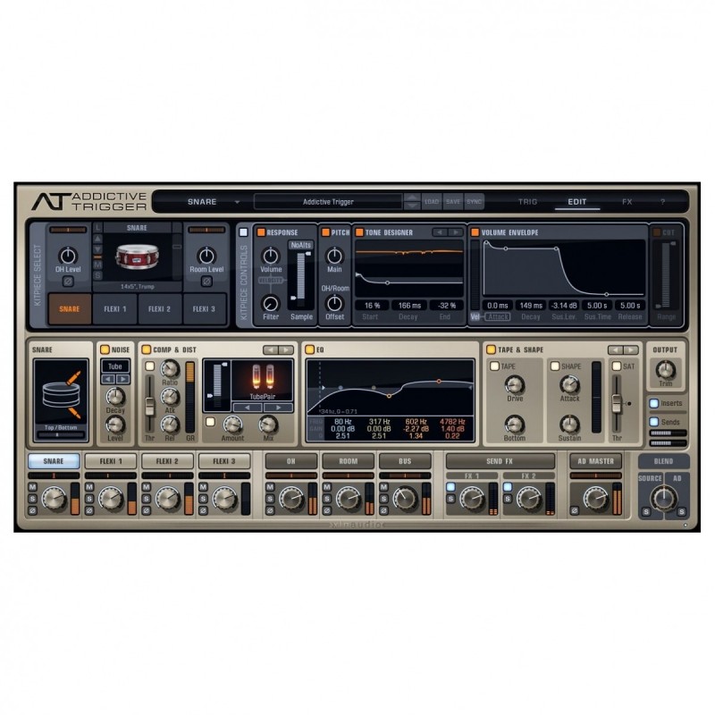 XLN Audio Trigger: Drum Vault Exp. - Wtyczka perkusyjna (do pobrania) XLN Audio Trigger: Drum Vault Exp. - Wtyczka perkusyjna (do pobrania)