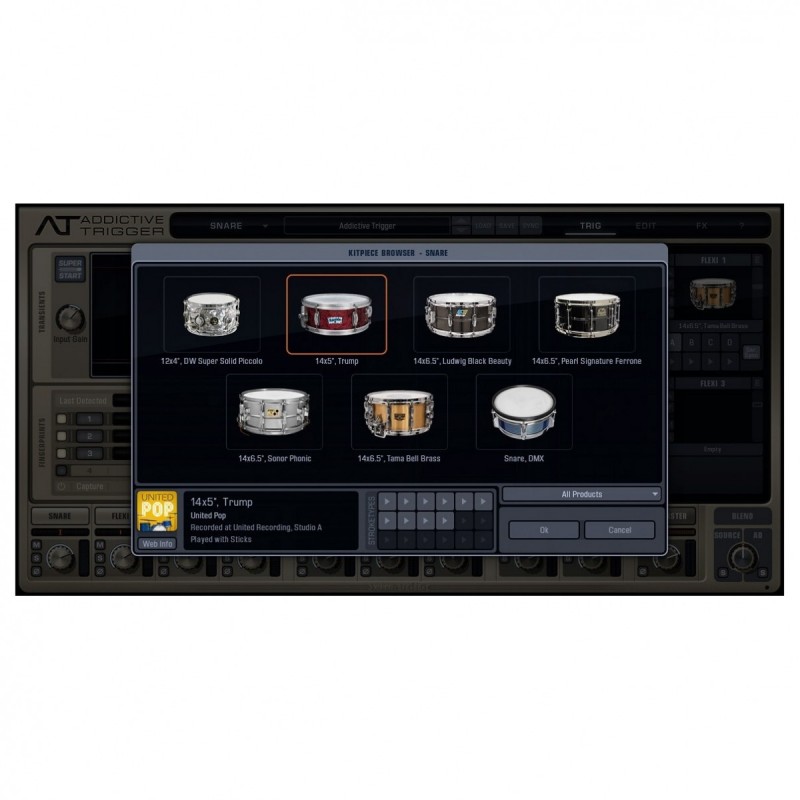 XLN Audio Trigger: Drum Vault Exp. - Wtyczka perkusyjna (do pobrania) XLN Audio Trigger: Drum Vault Exp. - Wtyczka perkusyjna (do pobrania)