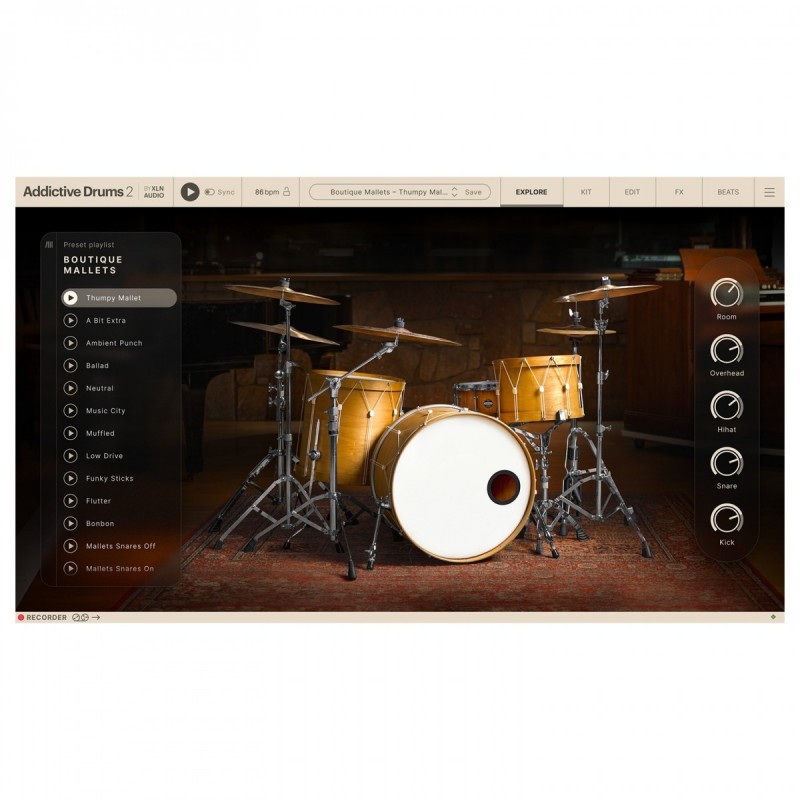 XLN Audio Addictive Drums 2: Boutique Mallets - Wtyczka perkusyjna (do pobrania) XLN Audio Addictive Drums 2: Boutique Mallets - Wtyczka perkusyjna (do pobrania)