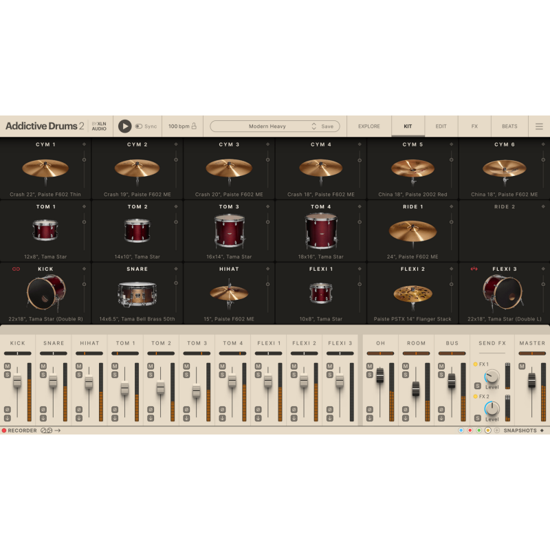 XLN Audio Addictive Drums 2: Metal & Heavy Collection - Wtyczka perkusyjna (do pobrania) XLN Audio Addictive Drums 2: Metal & Heavy Collection - Wtyczka perkusyjna (do pobrania)
