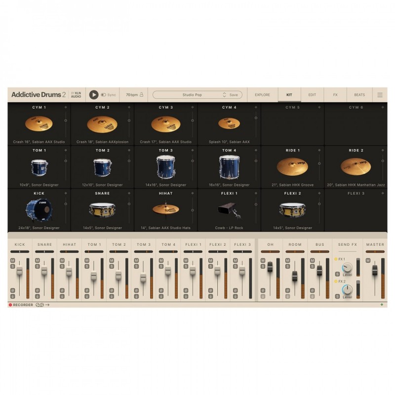 XLN Audio Addictive Drums 2: Studio Collection - Zestaw wtyczek VST (do pobrania) XLN Audio Addictive Drums 2: Studio Collection - Zestaw wtyczek VST (do pobrania)