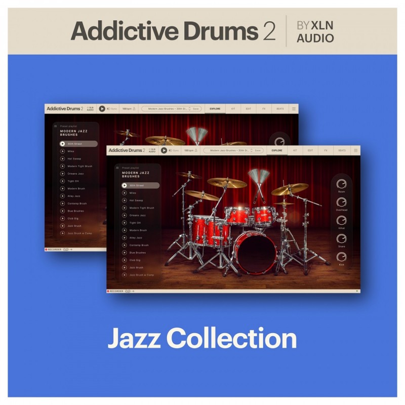 XLN Audio Addictive Drums 2: Jazz Collection - Zestaw wtyczek VST (do pobrania) XLN Audio Addictive Drums 2: Jazz Collection - Zestaw wtyczek VST (do pobrania)