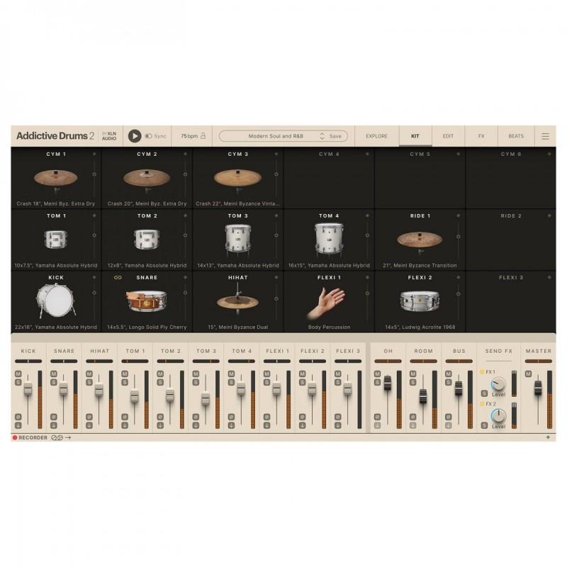 XLN Audio Addictive Drums 2: Soul & R&B Collection - Zestaw wtyczek VST (do pobrania) XLN Audio Addictive Drums 2: Soul & R&B Collection - Zestaw wtyczek VST (do pobrania)