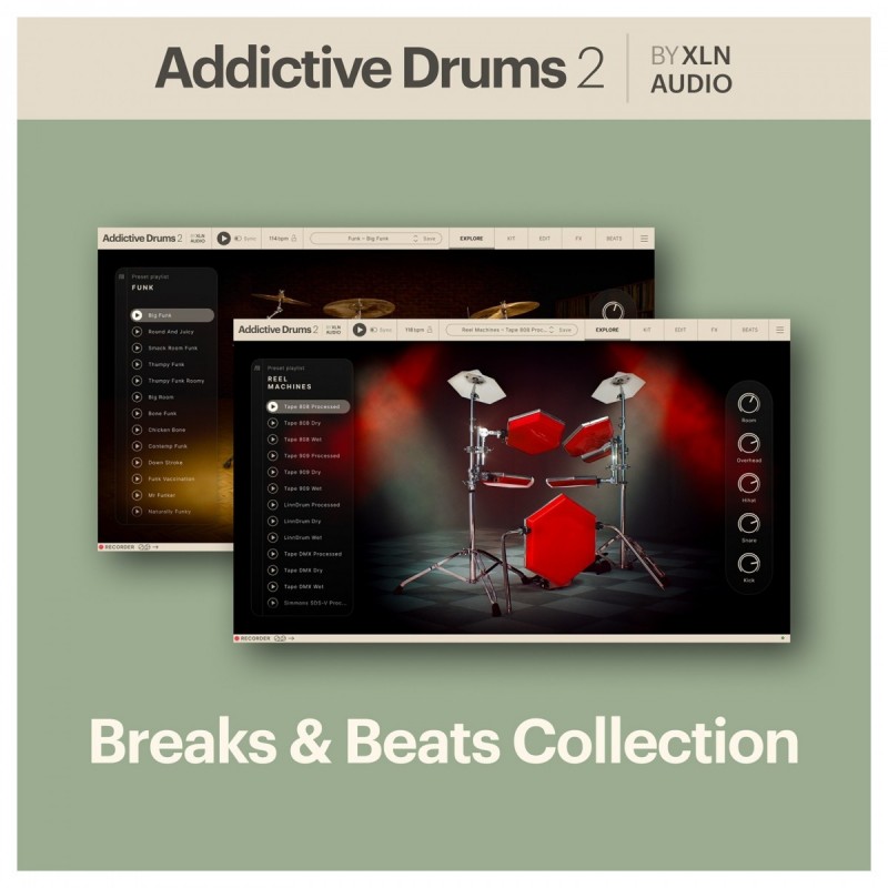 XLN Audio Addictive Drums 2: Breaks & Beats Collection - Zestaw wtyczek VST (do pobrania) XLN Audio Addictive Drums 2: Breaks & Beats Collection - Zestaw wtyczek VST (do pobrania)