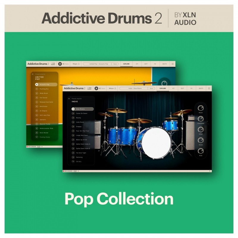 XLN Audio Addictive Drums 2: Pop Collection - Zestaw wtyczek VST (do pobrania) XLN Audio Addictive Drums 2: Pop Collection - Zestaw wtyczek VST (do pobrania)
