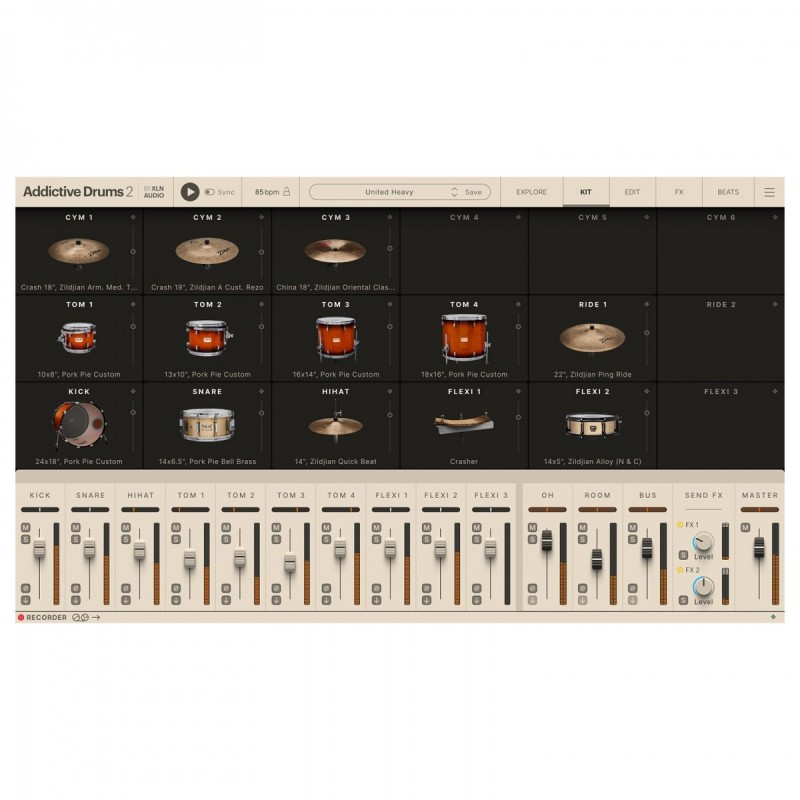 XLN Audio Addictive Drums 2: Heavy Rock Collection - Zestaw wtyczek VST (do pobrania) XLN Audio Addictive Drums 2: Heavy Rock Collection - Zestaw wtyczek VST (do pobrania)