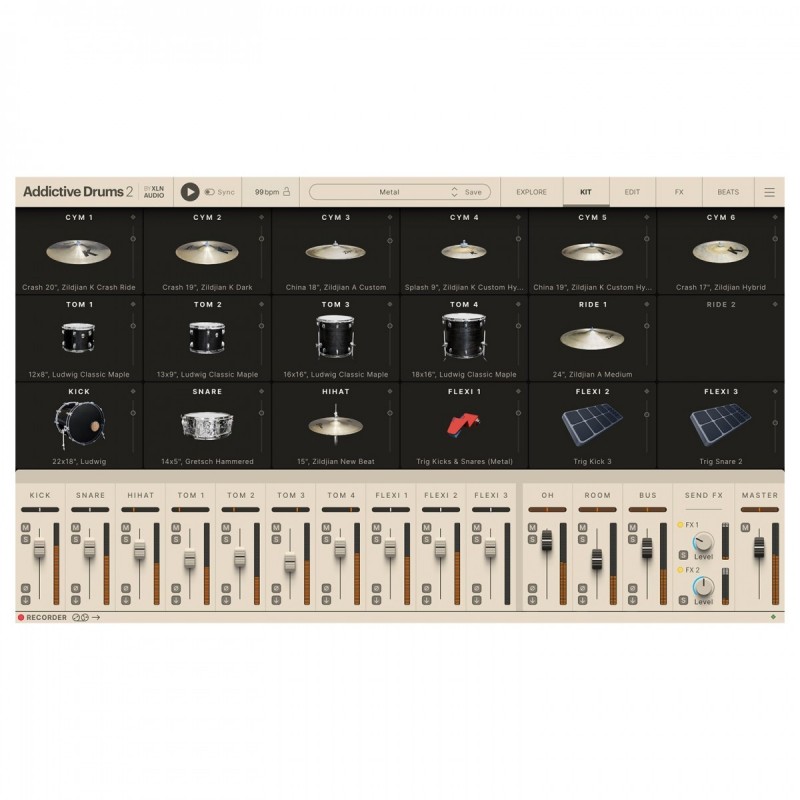 XLN Audio Addictive Drums 2: Metal Collection - Zestaw wtyczek VST (do pobrania) XLN Audio Addictive Drums 2: Metal Collection - Zestaw wtyczek VST (do pobrania)