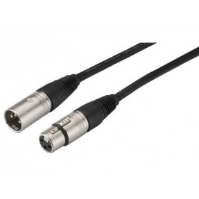 Monacor MECN-1500slsSW - Kabel XLR 15m