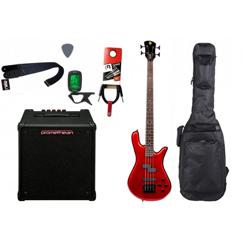 Gitara basowa Spector Performer 4M + Wzmacniacz 20W + Kabel + Pokrowiec Gitara basowa Spector Performer 4M + Wzmacniacz 20W + Kabel + Pokrowiec