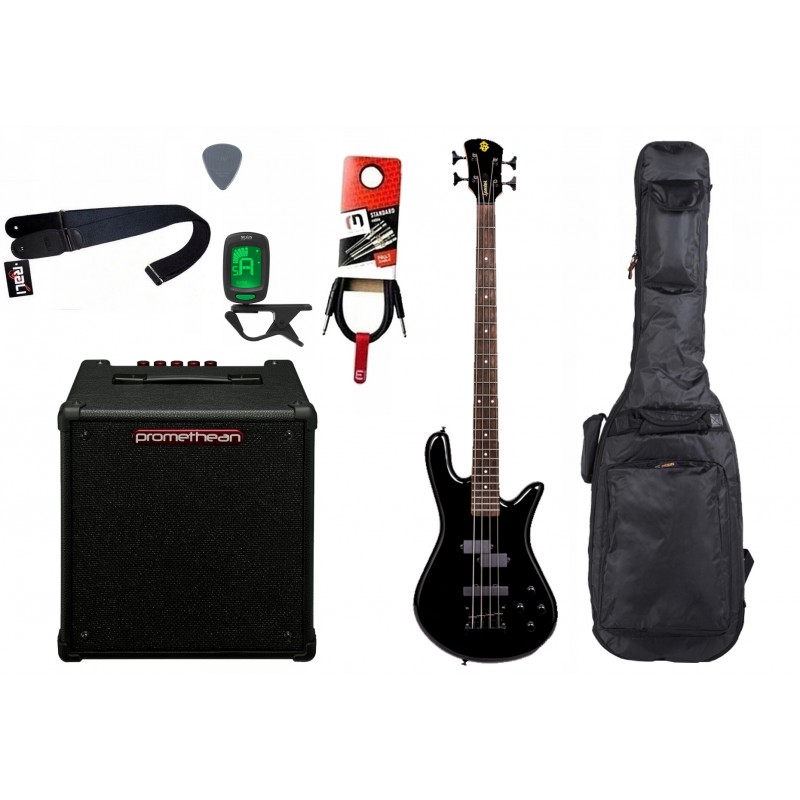 Gitara basowa Spector Performer 4B + Wzmacniacz 20W + Kabel + Pokrowiec Gitara basowa Spector Performer 4B + Wzmacniacz 20W + Kabel + Pokrowiec
