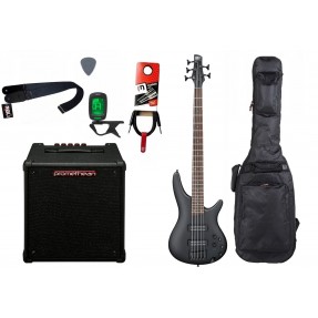 Gitara basowa Ibanez SR305EB-WK + Wzmacniacz 20W + Kabel + Tuner + Pokrowiec