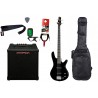 Gitara basowa Ibanez GSR180-BK + Wzmacniacz 20W + Kabel + Pokrowiec Gitara basowa Ibanez GSR180-BK + Wzmacniacz 20W + Kabel + Pokrowiec
