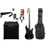 Gitara basowa Arrow Session 4 NB + Wzmacniacz 20W + Kabel + Pokrowiec Gitara basowa Arrow Session 4 NB + Wzmacniacz 20W + Kabel + Pokrowiec