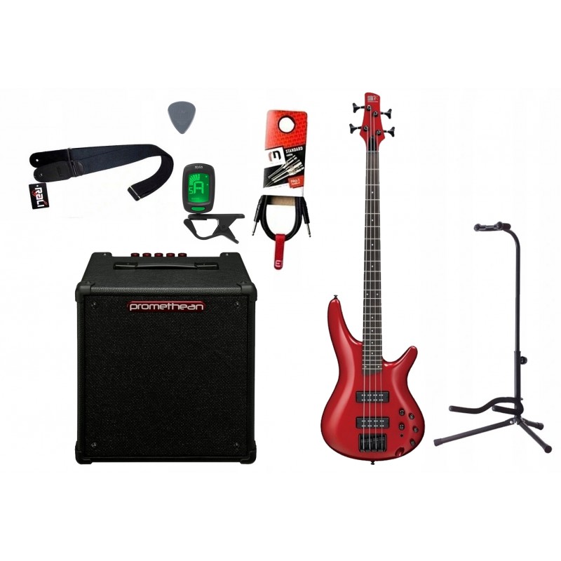 Gitara basowa Ibanez SR300EB-CA + Wzmacniacz 20W + Kabel + Tuner + Statyw Gitara basowa Ibanez SR300EB-CA + Wzmacniacz 20W + Kabel + Tuner + Statyw