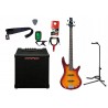 Gitara basowa Ibanez GSR180-BS + Wzmacniacz 20W + Kabel + Tuner + Statyw Gitara basowa Ibanez GSR180-BS + Wzmacniacz 20W + Kabel + Tuner + Statyw