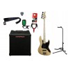 Gitara basowa Arrow Louisiana 4 NM + Wzmacniacz 20W + Kabel + Tuner + Statyw Gitara basowa Arrow Louisiana 4 NM + Wzmacniacz 20W + Kabel + Tuner + Statyw