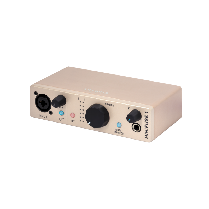Arturia MiniFuse 1 Champagne - interfejs audio / Bezpłatne wsparcie techniczne - 2 - Interfejsy audio - Odkryj pełnię możliwości Arturia MiniFuse 1 Champagne - interfejs audio / Bezpłatne wsparcie techniczne - 2 - Interfejsy audio - Odkryj pełnię możliwości