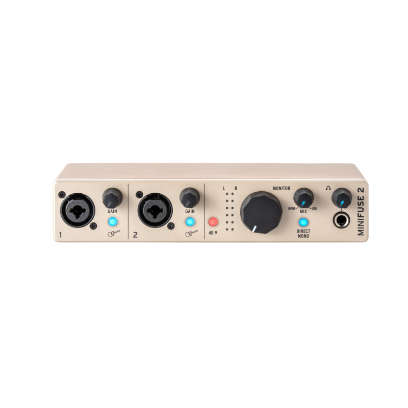 Arturia MiniFuse 2 Champagne - interfejs audio / Bezpłatne wsparcie techniczne - 1 - Interfejsy audio - Arturia MiniFuse 2 Champ Arturia MiniFuse 2 Champagne - interfejs audio / Bezpłatne wsparcie techniczne - 1 - Interfejsy audio - Arturia MiniFuse 2 Champ