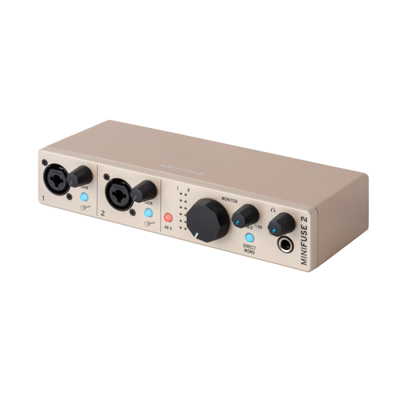 Arturia MiniFuse 2 Champagne - interfejs audio / Bezpłatne wsparcie techniczne - 2 - Interfejsy audio - Arturia MiniFuse 2 Champ Arturia MiniFuse 2 Champagne - interfejs audio / Bezpłatne wsparcie techniczne - 2 - Interfejsy audio - Arturia MiniFuse 2 Champ